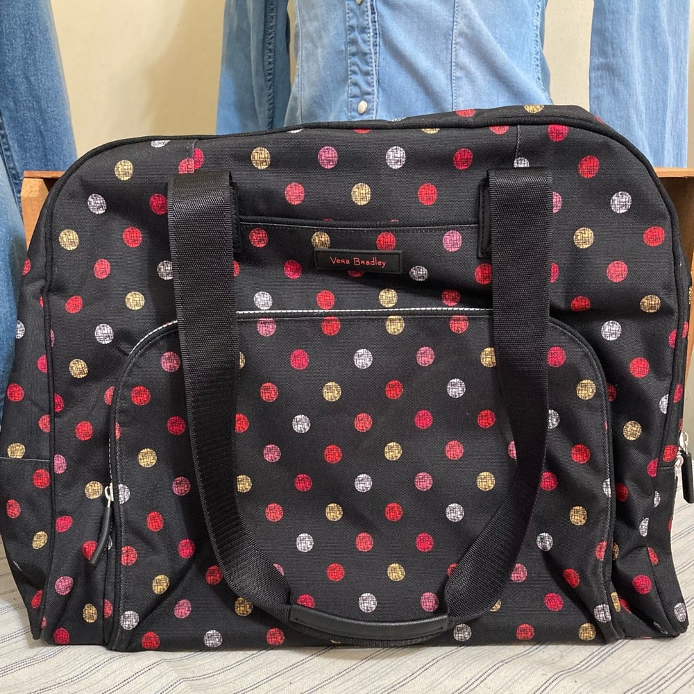 VERA BRADLEY LIGHTEN UP GO ANYWHERE CARRY ON TRAVEL BAG